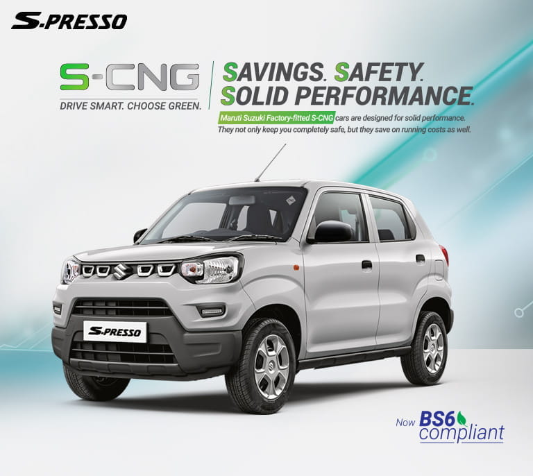 s-presso S-CNG Banner