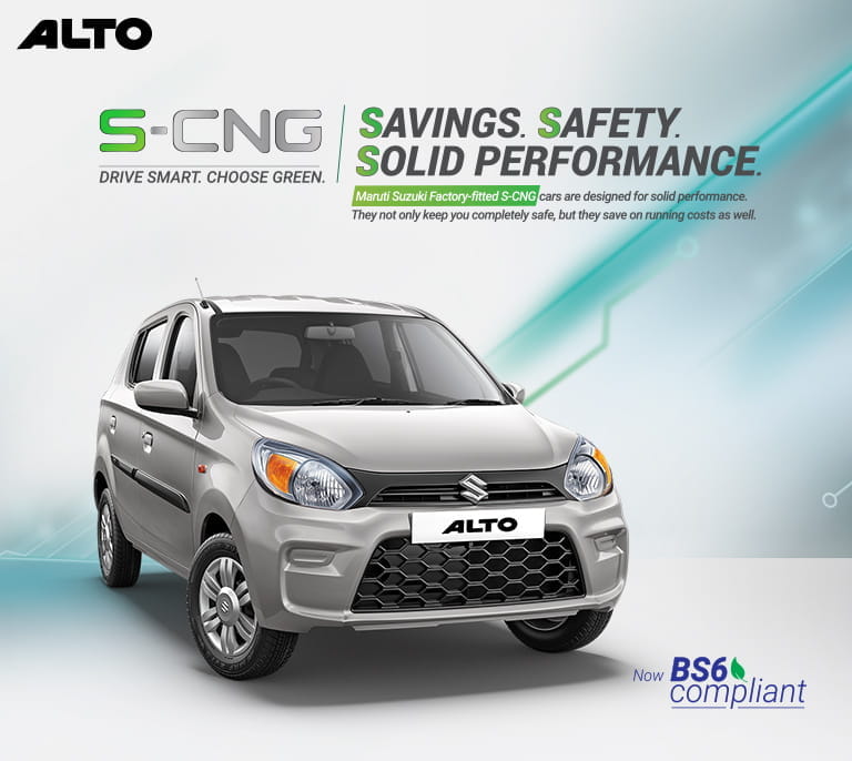 celerio S-CNG Banner