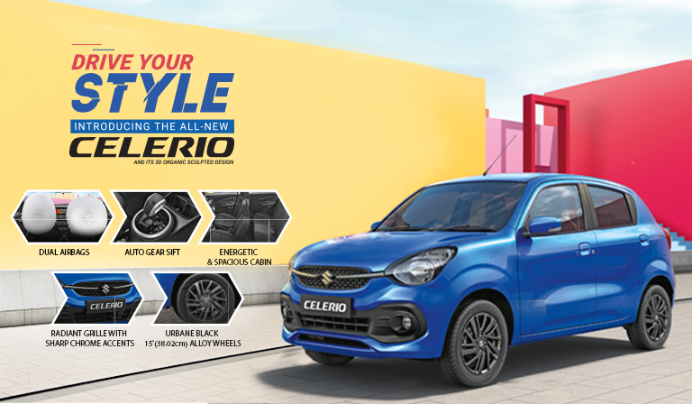 All new Celerio Launch